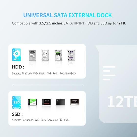 UGREEN 30848 2.5" USB 3.0 HDD Enclosure UASP - UTECH