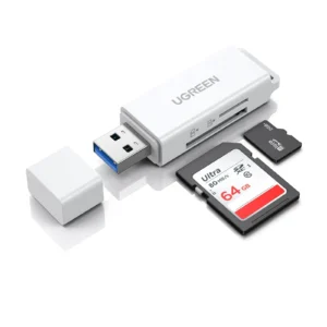 UGREEN 40753 USB 3.0 SD Card Reader Dual-Slot 5Gbps - UTECH