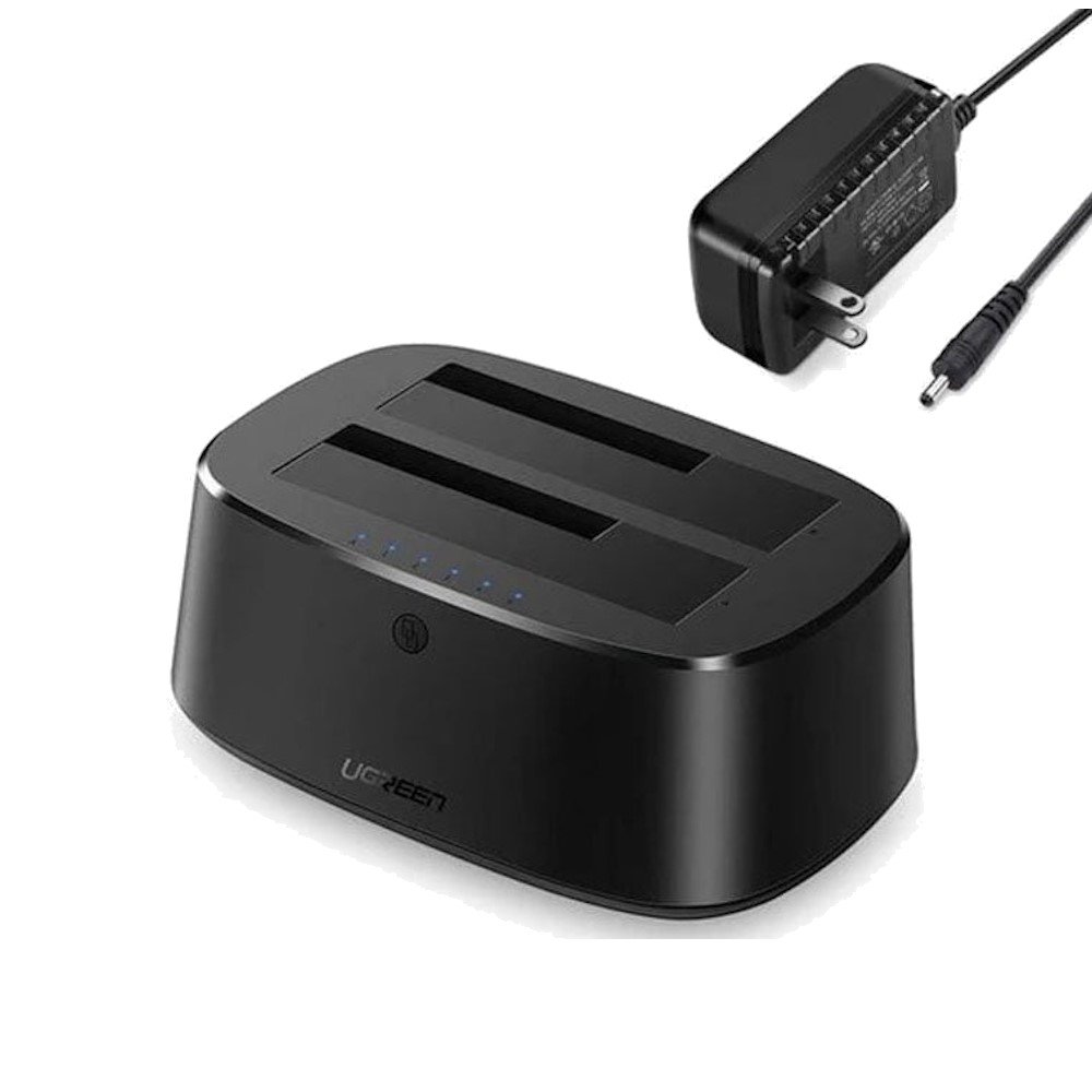 UGREEN 60737 USB 3.0 Dual-Bay HDD Docking Station - UTECH