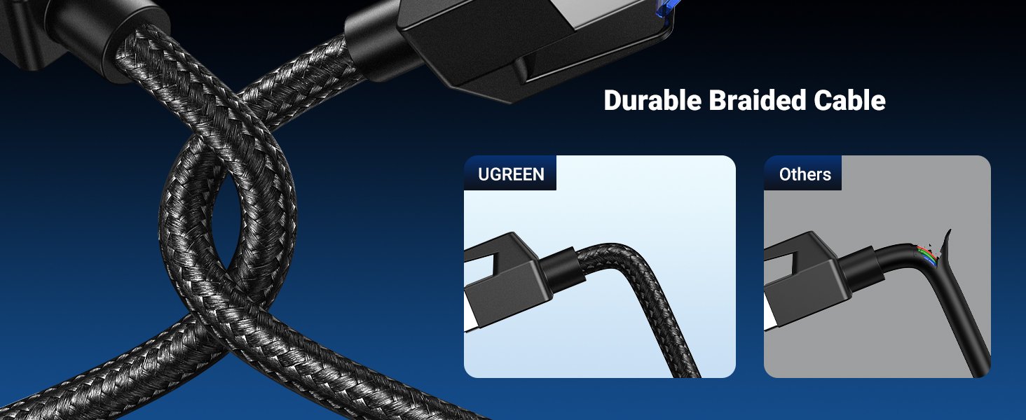 UGREEN 80431 Cat 8 Ethernet Cable 2 Meter UGREEN 80431 Cat 8 Ethernet Cable 2 Meter 40Gbps - UTECH