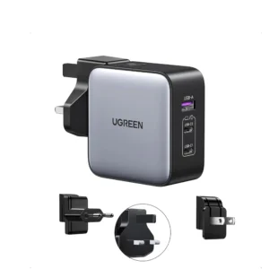 UGREEN 90409 Nexode 65W 3-Port Travel Charger - UTECH