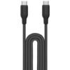 MOMAX 1-LINK FLOW DC26D USB-C TO C CABLE 3M 100W BRAIDED BLK