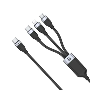 UNITEK C14101BK 3-in-1 USB-C Multi Charging Cable - UTECH