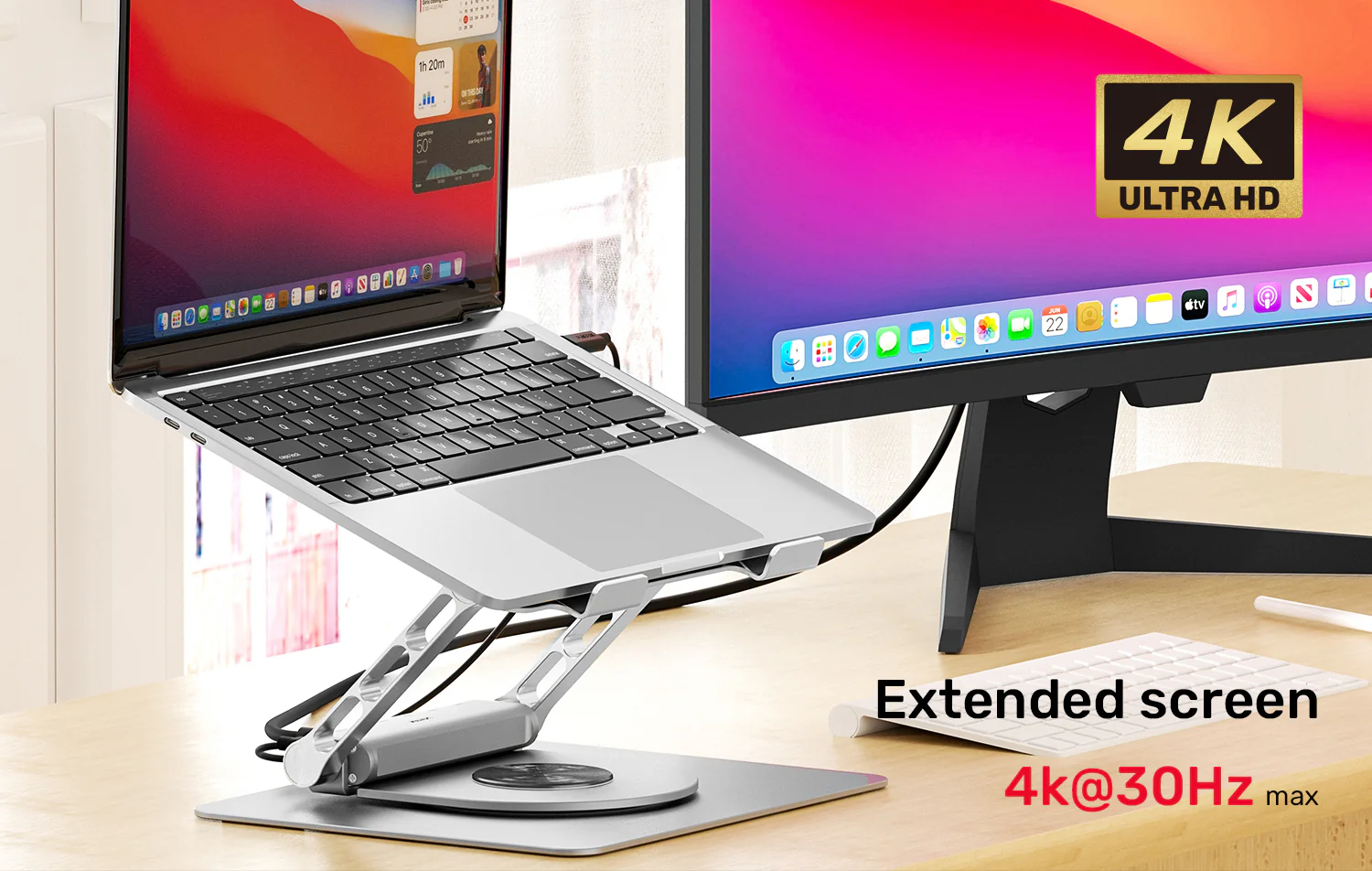 UNITEK Laptop Stand with Detachable USB-C Hub Price in Pakistan UNITEK D1109B01 Laptop Stand with Detachable USB-C Hub - UTECH