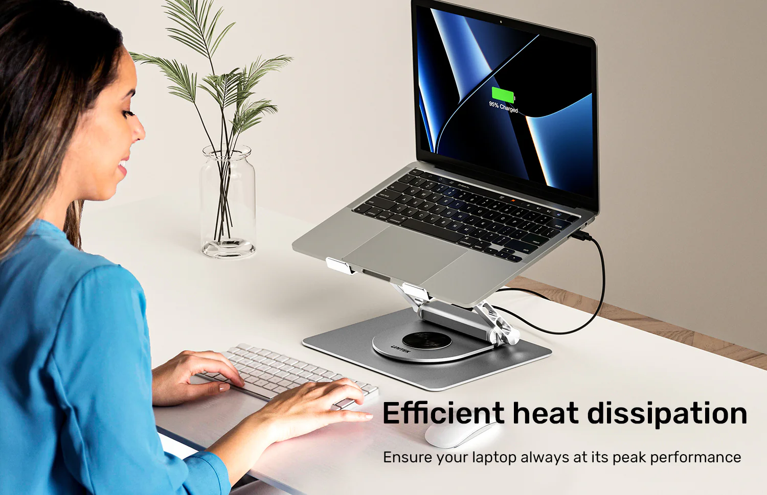 UNITEK Laptop Stand with Detachable USB-C Hub Price in Pakistan UNITEK D1109B01 Laptop Stand with Detachable USB-C Hub - UTECH