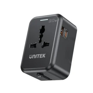 UNITEK P1120ABK01 20W Universal Travel Adapter - UTECH