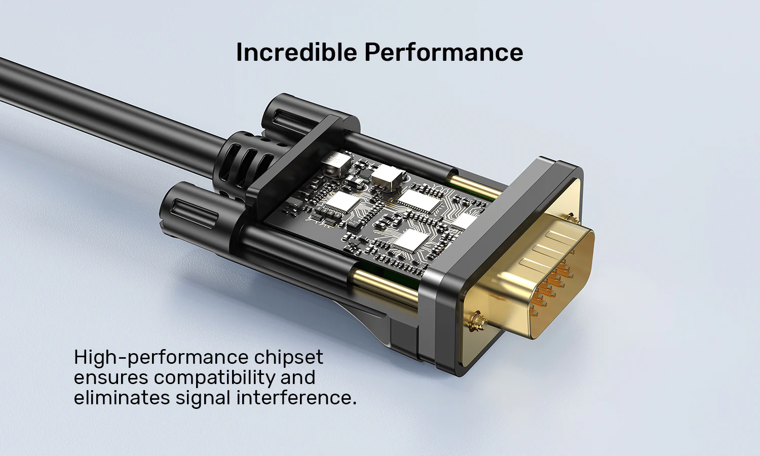 UNITEK V1185A01 HDMI to VGA Cable 2 Meter UNITEK V1185A01 HDMI to VGA Cable 2 Meter 1080P - UTECH