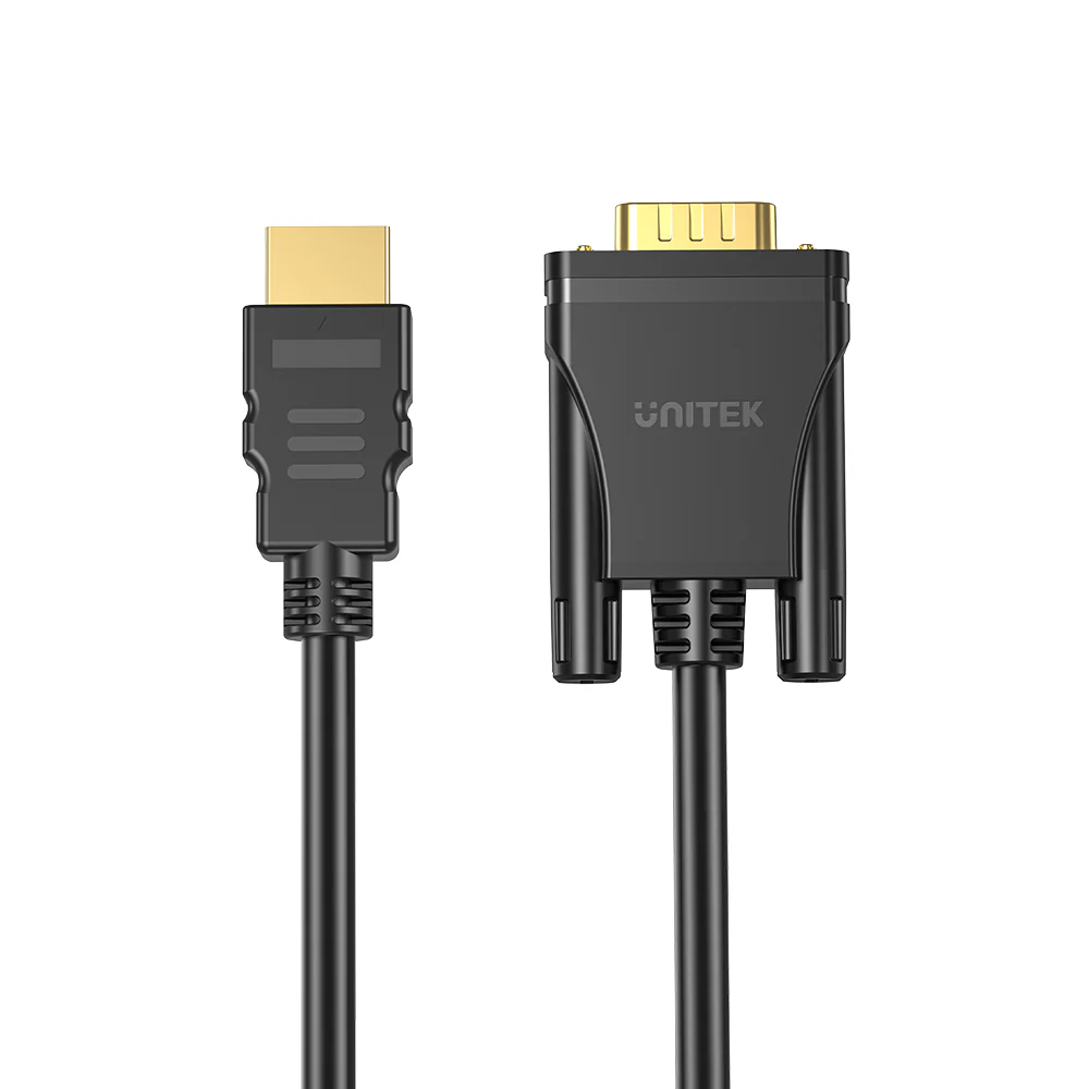 UNITEK V1185A01 HDMI to VGA Cable 2 Meter 1080P - UTECH