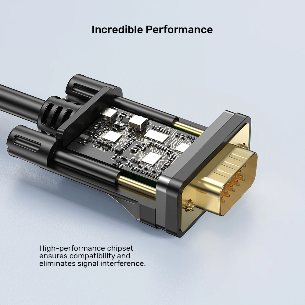 UNITEK V1185A01 HDMI to VGA Cable 2 Meter 1080P - UTECH