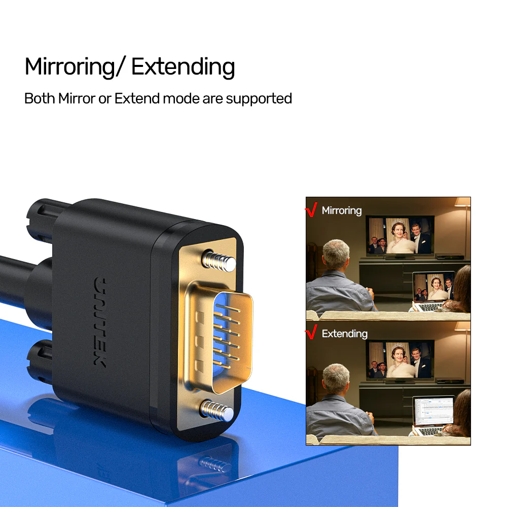 UNITEK Y-C506G VGA Monitor Cable 15 Pin 3 Meter - UTECH