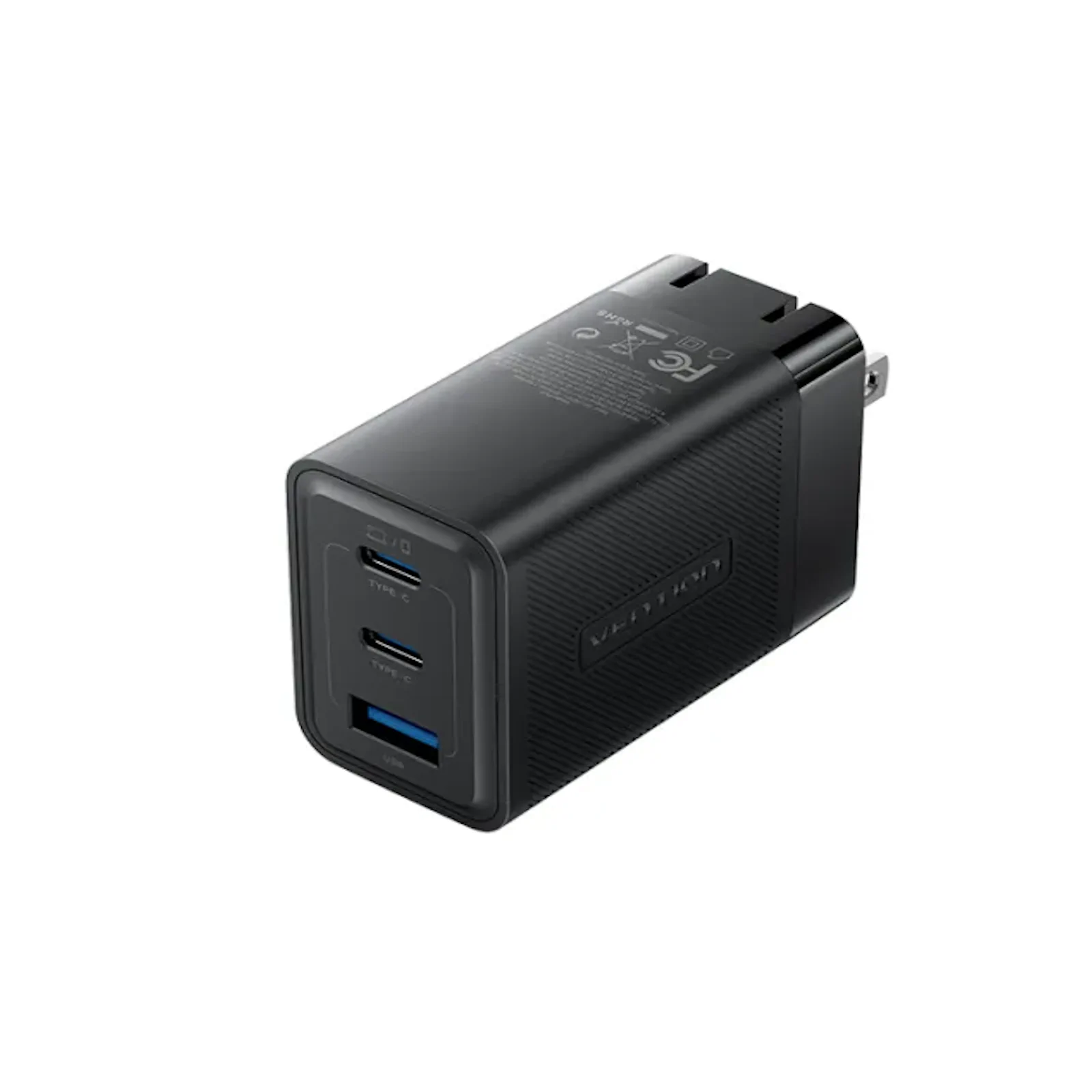 Buy VENTION FERB0-US 65W GaN Charger Foldable 3-Port USB-C & USB-A Fast Charger PD 3.0 & QC 4.0 Online in Pakistan - UGREEN PK