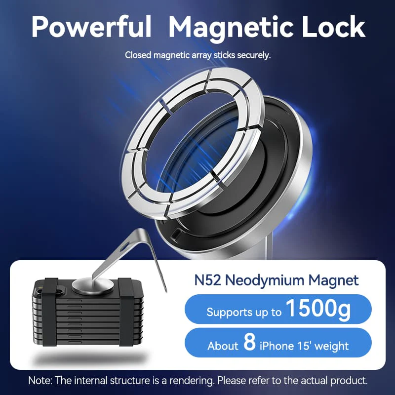 VENTION FGHIF 15W Magnetic Wireless Charger Stand - UTECH