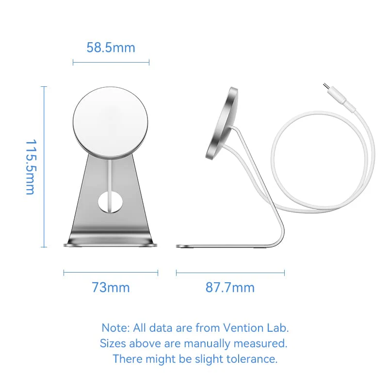VENTION FGHIF 15W Magnetic Wireless Charger Stand - UTECH