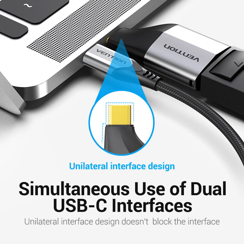 VENTION TCCH0 USB-C to DisplayPort Adapter 4K 60Hz - UTECH