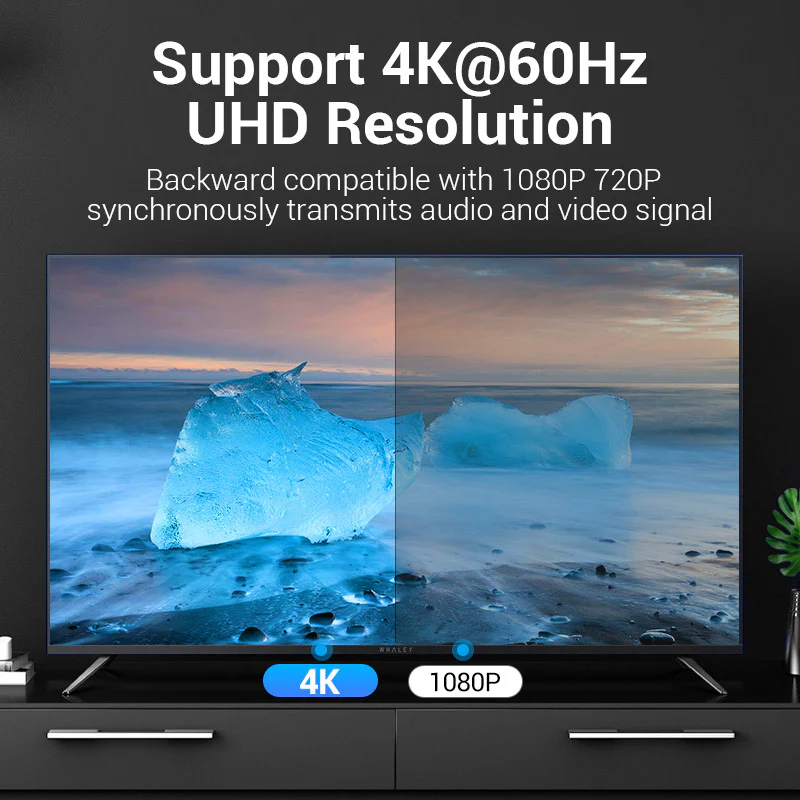 VENTION TCCH0 USB-C to DisplayPort Adapter 4K 60Hz - UTECH