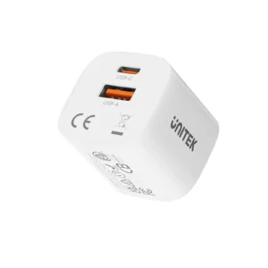 UNITEK P1125AWH01-US 33W GaN II Dual Port Charger - UTECH