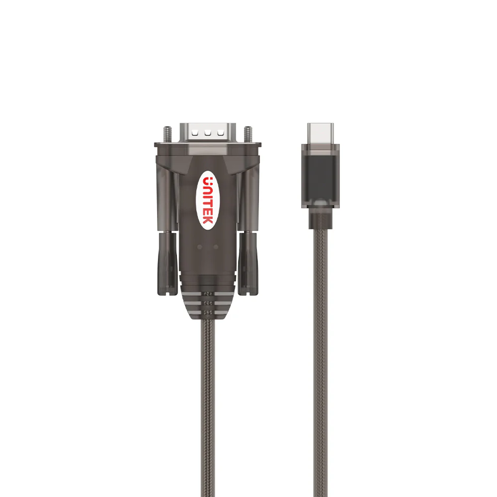 UNITEK Y-1105K USB-C to Serial RS232 Cable 1.2Mbps - UTECH