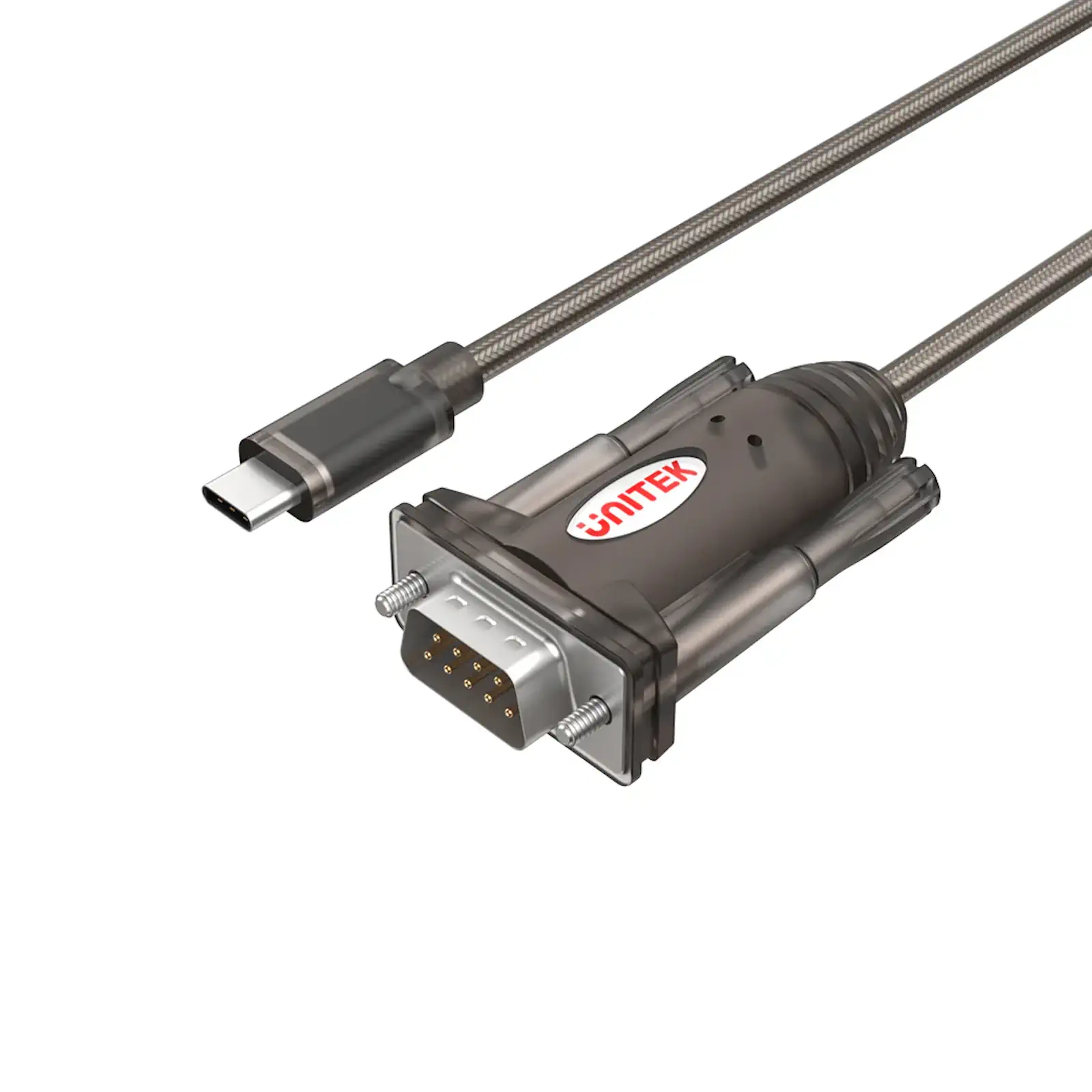 UNITEK Y-1105K USB-C to Serial RS232 Cable 1.2Mbps - UTECH