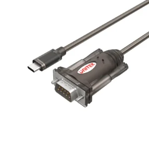 UNITEK Y-1105K USB-C to Serial RS232 Cable 1.2Mbps - UTECH