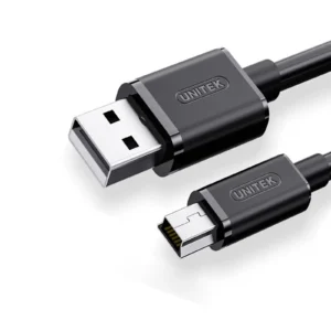 UNITEK Y-C432EBK USB 2.0 to Mini USB 5-Pin Cable - UTECH