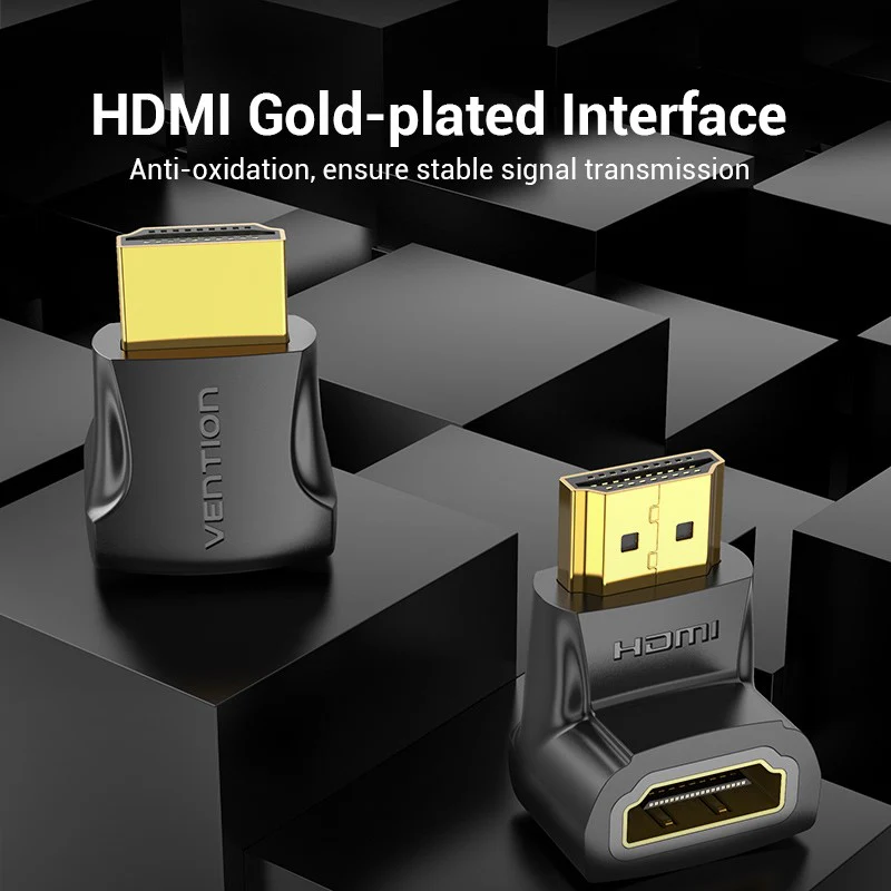 VENTION AIOB0 HDMI 90° Male to Female Adapter 4K - UTECH