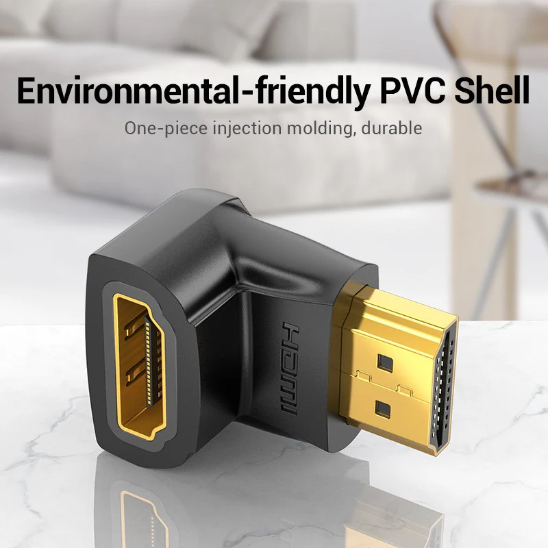 VENTION AIOB0 HDMI 90° Male to Female Adapter 4K - UTECH