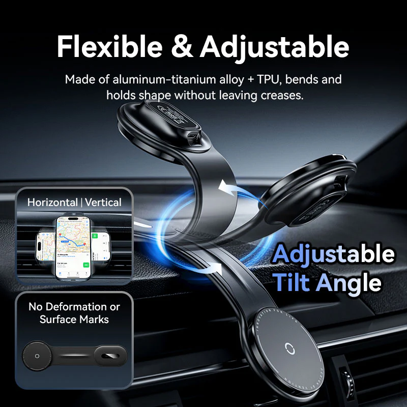 VENTION KSJB0 Wireless Car Mount Charger 15W Magnetic - UTECH