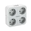 TESSAN TS-302-DE-C 7-in-1 Wall Outlet Extender EU - UTECH