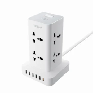 TESSAN TS-TPS01AL30 14-in-1 Universal Power Strip - UTECH