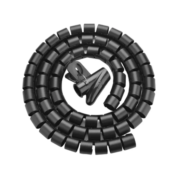 UNITEK OT1102ABK03 Spiral Cable Wrap Clip Zipper - UTECH