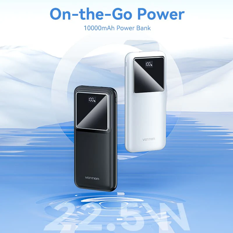 VENTION FHKB0 10000mAh Power Bank 22.5W PD 3.0 - UTECH