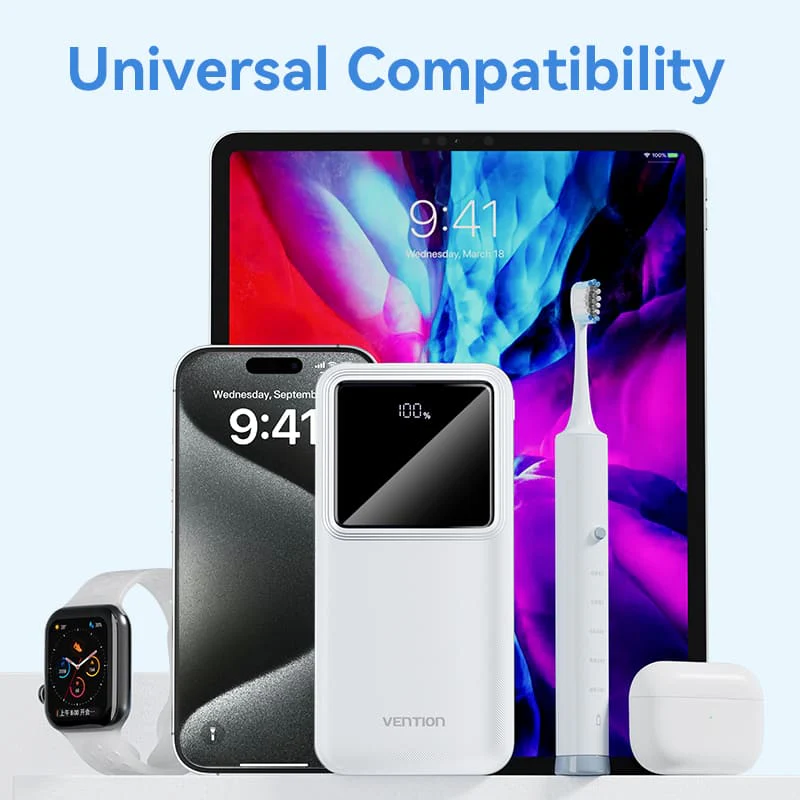 VENTION FHKB0 10000mAh Power Bank 22.5W PD 3.0 - UTECH