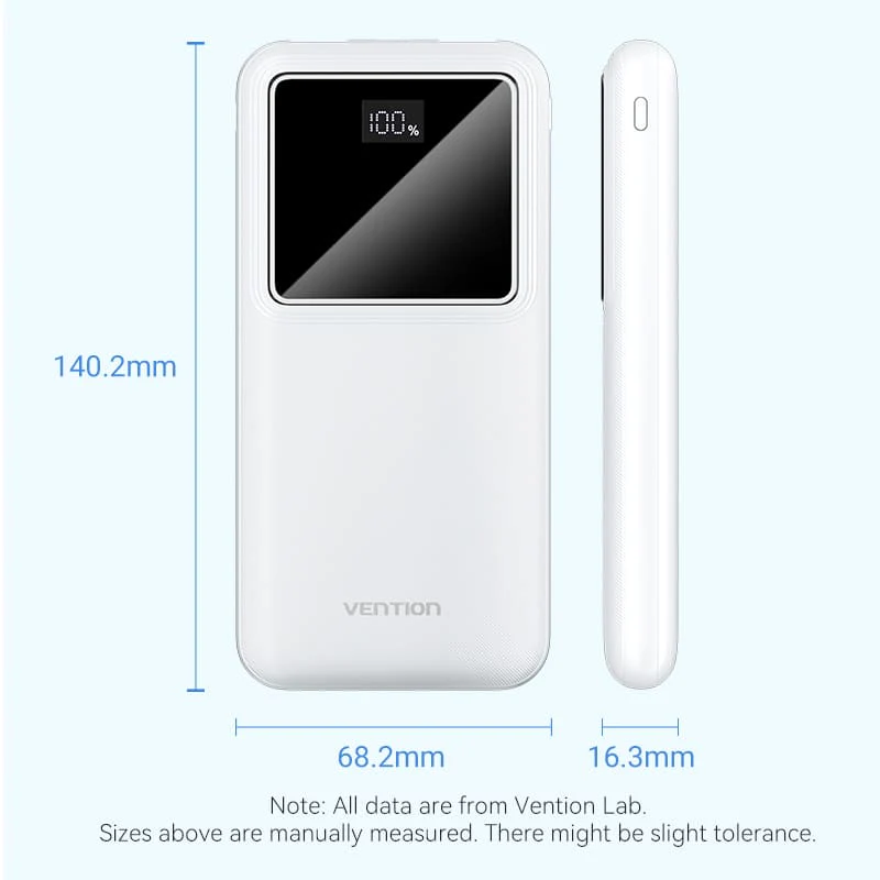 VENTION FHKB0 10000mAh Power Bank 22.5W PD 3.0 - UTECH