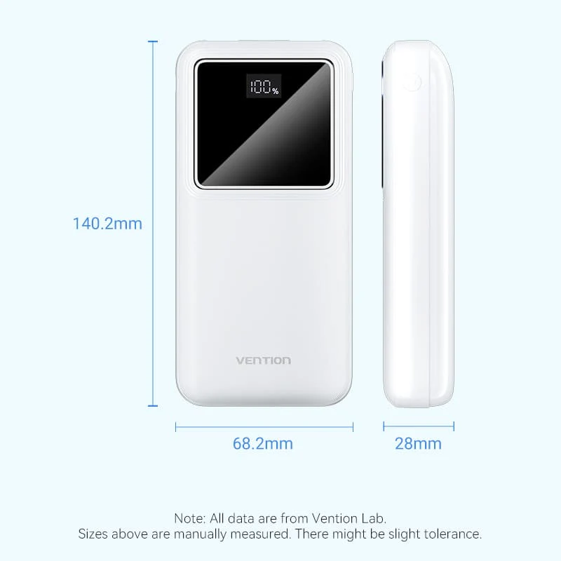 VENTION FHLB0 20000mAh Power Bank 22.5W PD 3.0 - UTECH