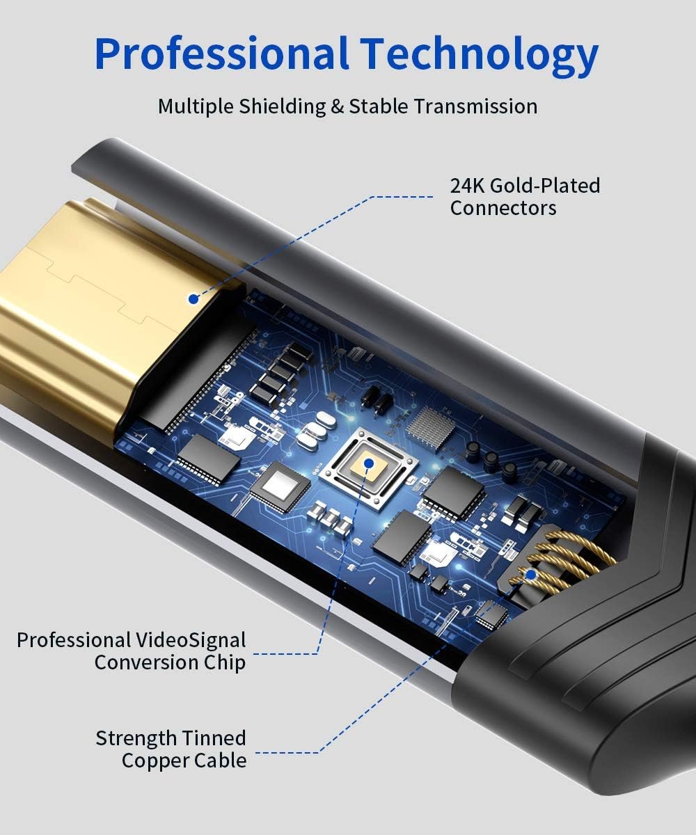 JSAUX CV0020 Mini DisplayPort to HDMI Adapter - UTECH