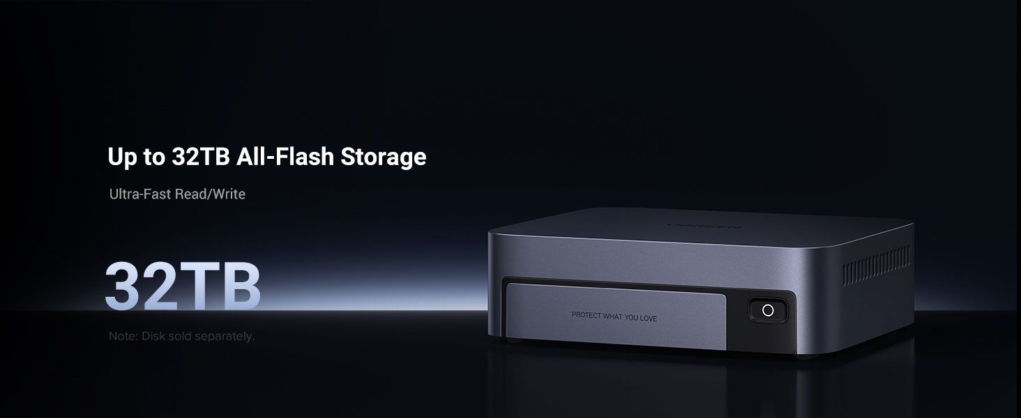 UGREEN DXP480T Plus 4-Bay All-Flash NAS UGREEN DXP480T Plus 4-Bay All-Flash NAS 25891 - UTECH