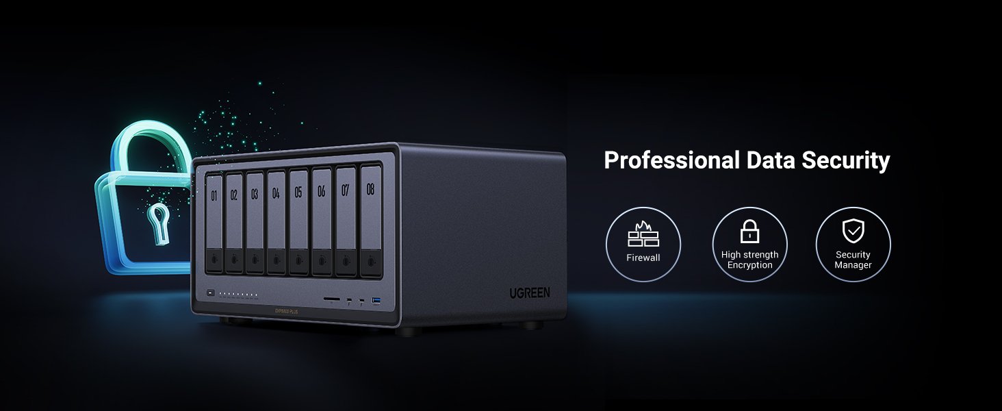 UGREEN DXP8800 Plus 8-Bay NAS UGREEN DXP8800 Plus 8-Bay NAS 35126 256TB - UTECH