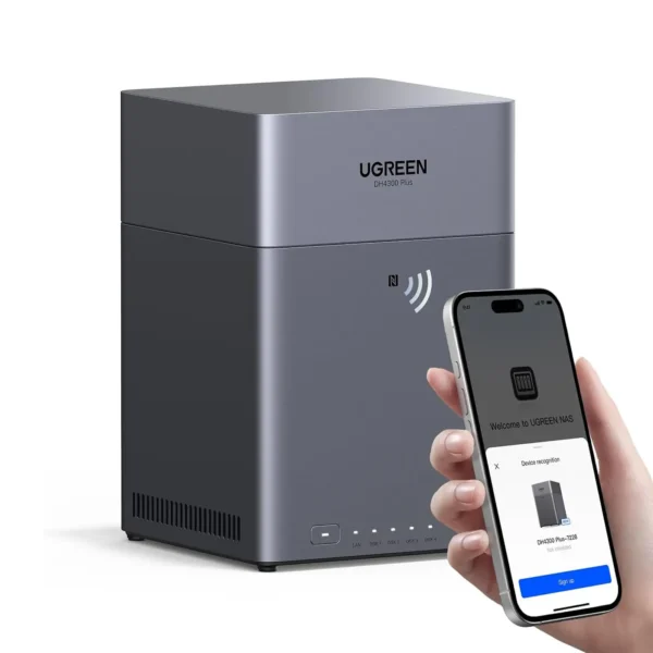 UGREEN 65651 NASync DH4300 Plus 4-Bay NAS - UTECH