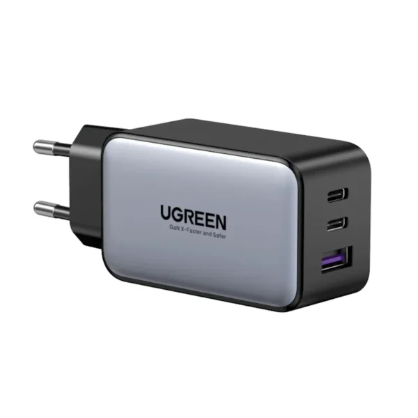 UGREEN 10335 Nexode 65W 3-Port GaN Wall Charger - UTECH