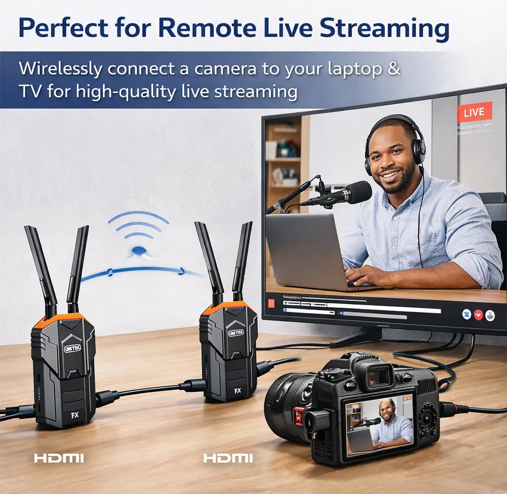 UNITEK V176A-RX Wireless HDMI Receiver 1080P - UTECH