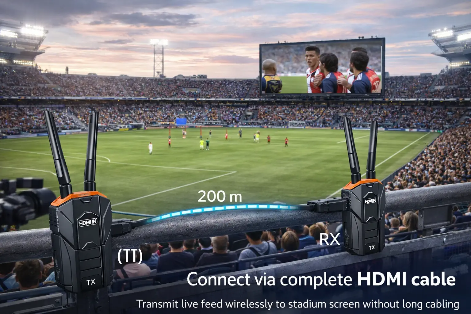 UNITEK V176A-RX Wireless HDMI Receiver 1080P - UTECH