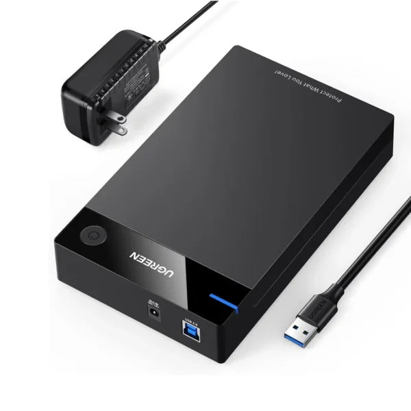 UGREEN 30849 Hard Drive Enclosure 3.5/2.5 SATA USB 3.0 - UTECH
