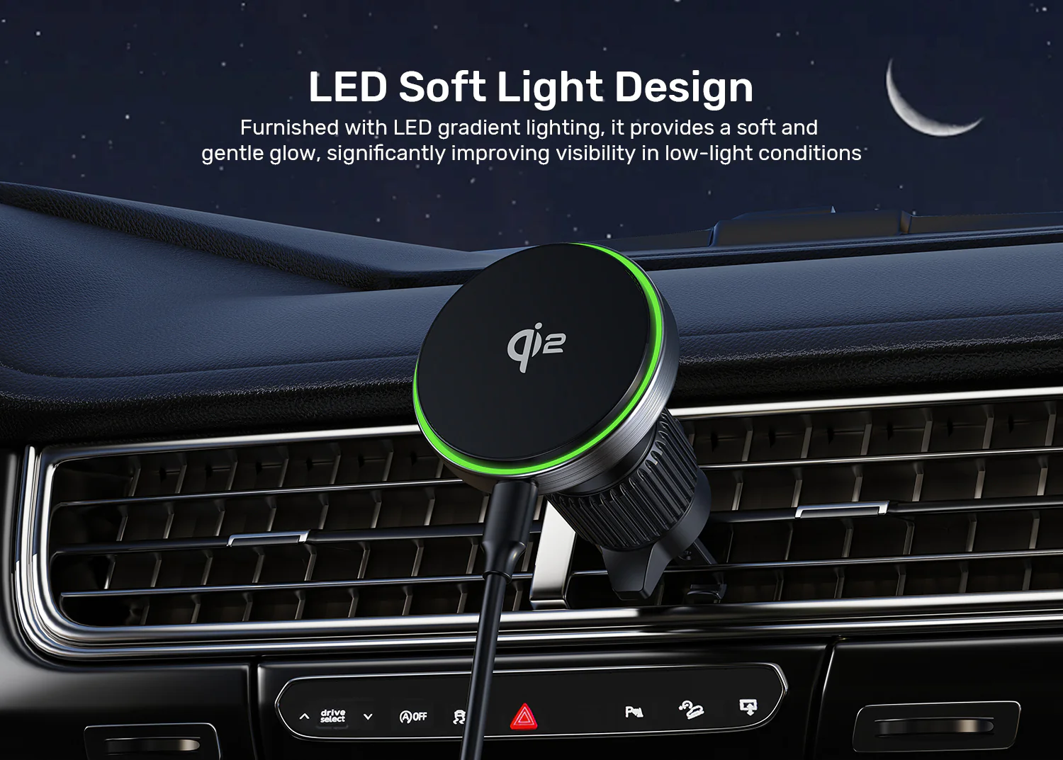 UNITEK Qi2 Magnetic Car Charger Price in Pakistan UNITEK P1404ABK01 Qi2 15W Magnetic Car Charger - UTECH