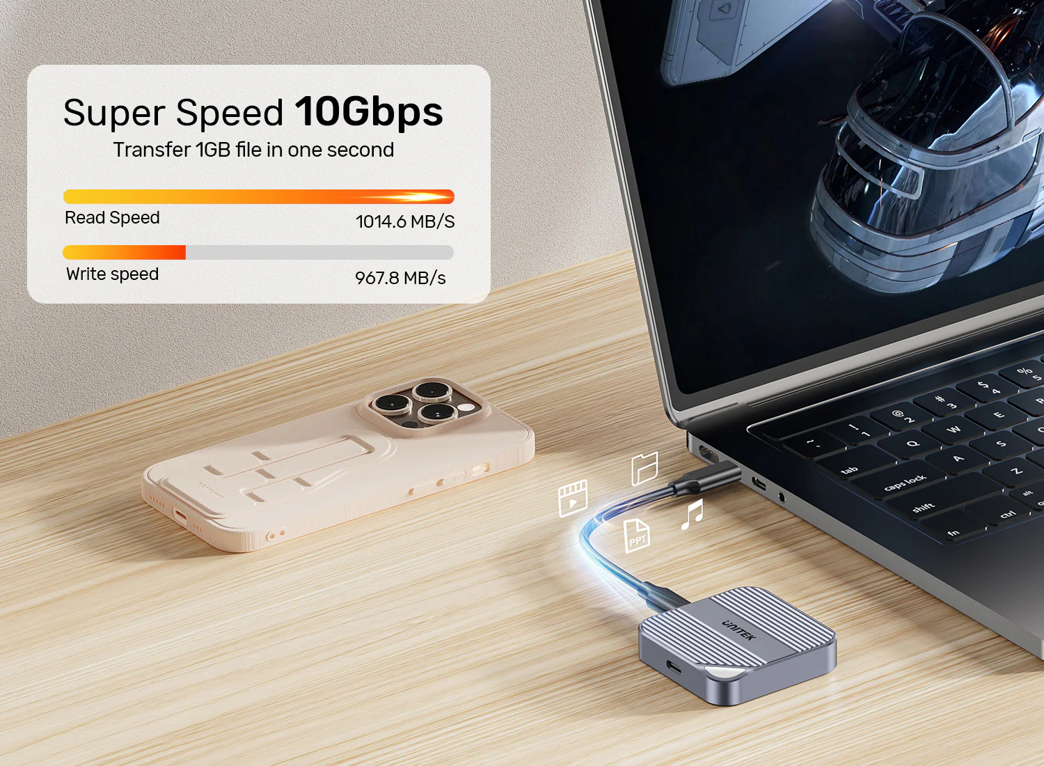 UNITEK Magnetic M.2 2230 SSD Enclosure Price in Pakistan UNITEK S1244AGY01 Magnetic M.2 2230 NVMe Enclosure - UTECH
