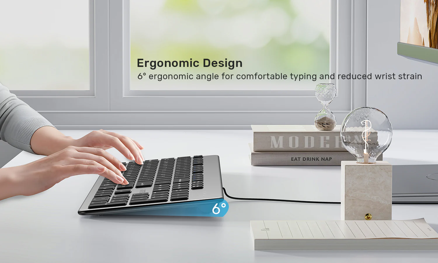 UNITEK Ultra Light Wired Keyboard Price in Pakistan UNITEK T052AGY01 SlimTap Ultra Light Wired Keyboard - UTECH