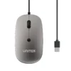 UNITEK T060BGY01 SlimTrack Wired Optical Mouse - UTECH